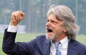 Roma-Samp, Ferrero: contento dello spirito di squadra Pirondini (M5s): Perché Ferrero allo stadio? E' una provocazione
