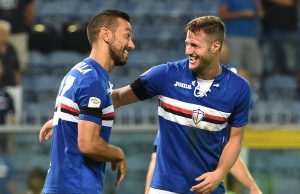Samp-Inter: recupera Bereszynski, out Sala