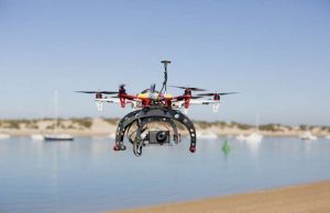 A Diano Marina i vigili usano i droni contro commercio abusivo