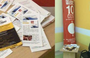 Volantini in Neurologia, propaganda elettorale M5S dentro ospedale