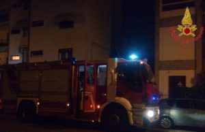 Palazzina evacuata per incendio quadro elettrico alla Spezia