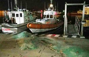 La capitaneria della Spezia sequestra rete da pesca pericolosa