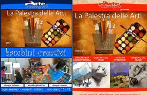 I corsi in varie discipline artistiche di Arteincampo