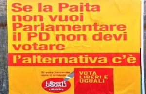 LeU di Grasso e Boldrini, manifesti anti-Paita (Pd): votarla è dannoso per tutti