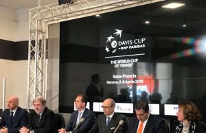 Coppa Davis approda in piazza De Ferrari martedì 3 aprile