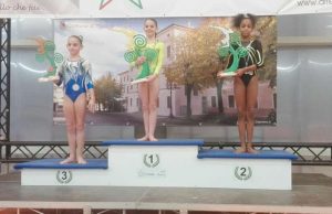 La ginnasta Sara Demartini seconda a Pieve di Soligo