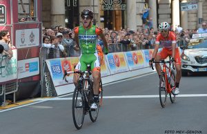 Giro Appennino tornato a Genova: primo al traguardo Giulio Ciccone