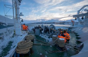 Dopo tre mesi di ricerca al Polo Nord rientra la nave Alliance