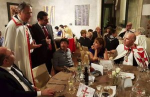Successo per la cena templare a favore della Gigi Ghirotti | Video