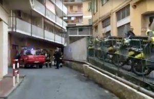 Paura a Sanremo per l’esplosione di una cabina Enel in via Volta