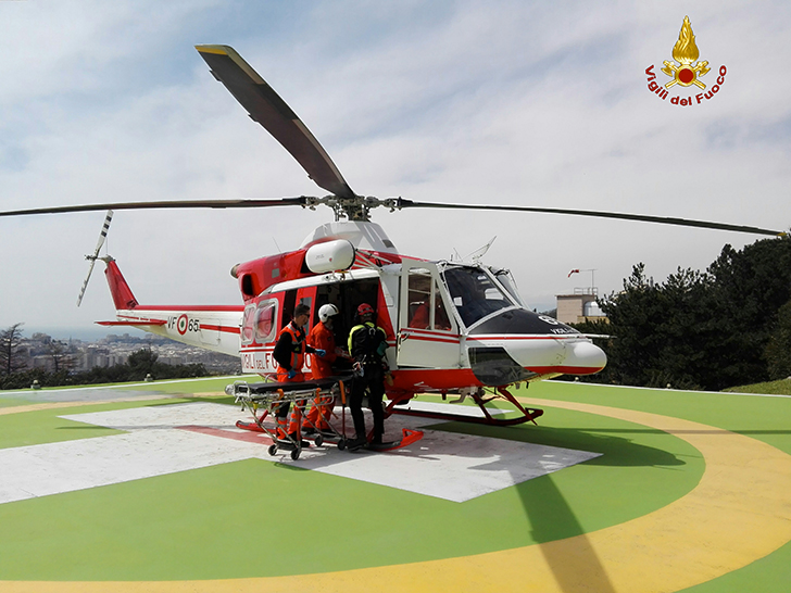 Cade col quad a Sant’Ilario, soccorso in elicottero