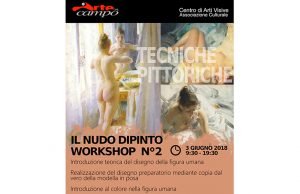Arteincampo ed il nuovo workshop Il Nudo dipinto