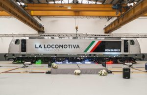 Presentata a Vado Ligure la nuova locomotiva Bombardier TRAXX DC3