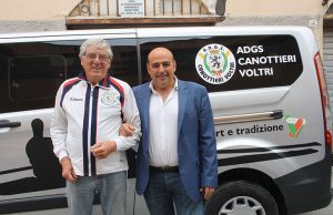Il nuovo pulmino della Canottieri Voltri
