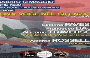 Una Voce nel Silenzio per i cristiani perseguitati: conferenza di Rosselli