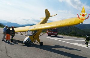 Incidente aereo all’aeroporto di Villanova d’Albenga