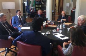 Bucci, Toti e Benveduti incontrano a.d. Leonardo spa: centralità Liguria in piani azienda