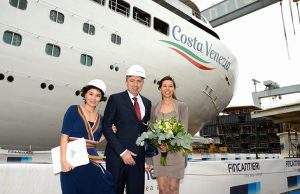 A Monfalcone il varo di Costa Venezia, nave dedicata al mercato cinese