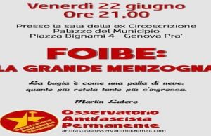 Vergogna negazionisti Olocausto italiano: in Parlamento proposta legge per punirli