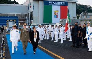 Varata a Muggiano l’unità di supporto logistico Vulcano