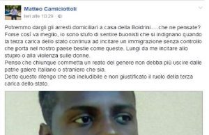 Sindaco Camiciottoli accusato da Boldrini: condannato a 40mila euro di multa e danni