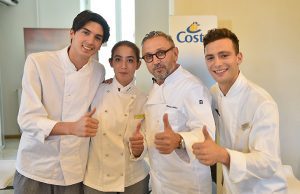 La mistery box dello chef Bruno Barbieri all’Accademia di Costa Crociere