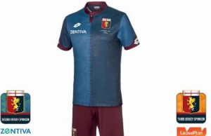 Genoa, debutto nuova terza maglia in Germania
