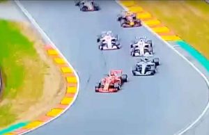 Vettel vince il Gp del Belgio, secondo Hamilton