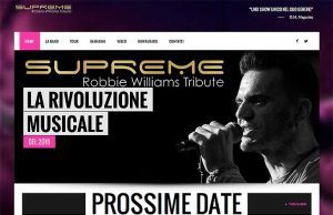 Robbie Williams Tribute con i Supreme venerdì 24 a Spotorno