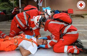 La 20esima Gara di Primo Soccorso della CRI Liguria