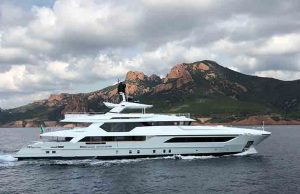 Baglietto da 48 metri ammiraglia del Salone Nautico di Genova