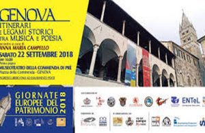 Sabato 22 Genova Itinerari Storici tra Musica e Poesia alla Commenda di Prè