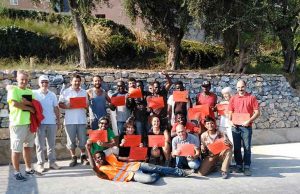 Arnasco, concluso il corso di costruzione dei muretti a secco