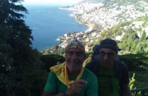 I camminatori di Albenga sono arrivati a Saint Jeannet