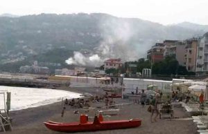 Nuovo principio d’incendio in zona Pineta sopra Spotorno