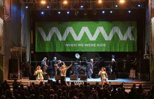 Concerto star anni ’80 con black out ad Alassio