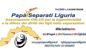 Sostegno a Papà Separati Liguria: donazione del 5 x mille