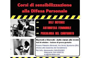 I corsi Ids Italia per la difesa personale anche a Spotorno