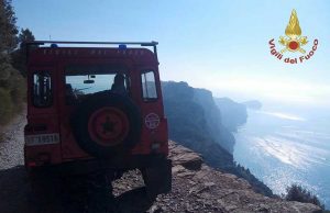 Cade durante allenamento sul Muzzerone, soccorso dai VVF