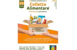 Oggi appuntamento con la solidarietà: Lidl aderisce alla 22^ Colletta Alimentare