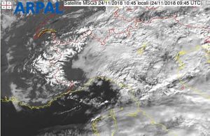 Maltempo, Arpal: chiusura e modifica allerta meteo in Liguria