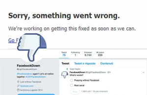 Facebookdown e Whatsappdown, fuori uso i social di Zuckerberg