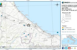 Rimini, sisma magnitudo 4.2: paura ma nessun danno. Ritardi dei treni