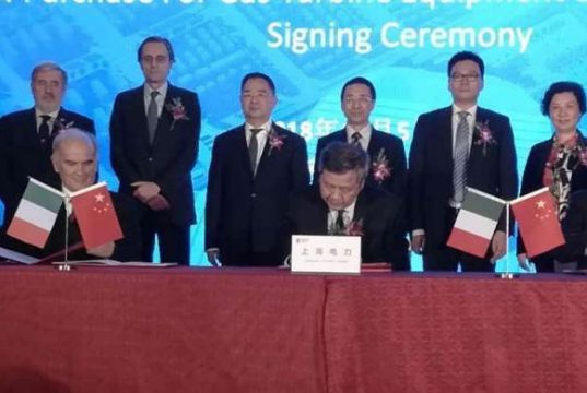 Shangai, Ansaldo Energia firma contratto da 60 milioni per fornitura turbina a gas