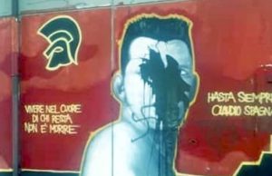 Svastica e vernice nera sul murales dedicato a ‘Spagna’. Nel mirino anche circolo Arci