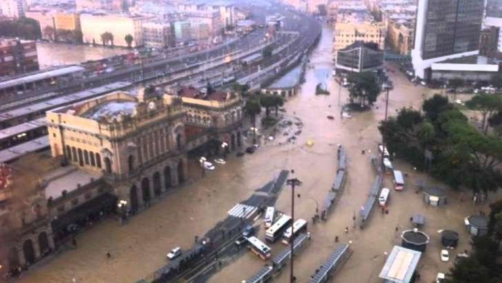 Alluvione a Genova (foto di repertorio fb)