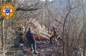 A 83 anni cade in dirupo sul Monte Canne e passa la notte all’addiaccio: salvo