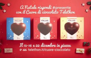 Un Cuore di cioccolato di Telethon arriva nel weekend in 3000 piazze italiane | Video