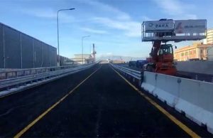 Aperta nella notte rampa tra Genova aeroporto e via Guido Rossa