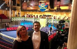 Premio Nobel, Toti e Berrino: palco e cena reale decorati dai fiori liguri | Foto